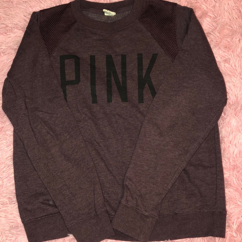 PINK VS crewneck!!